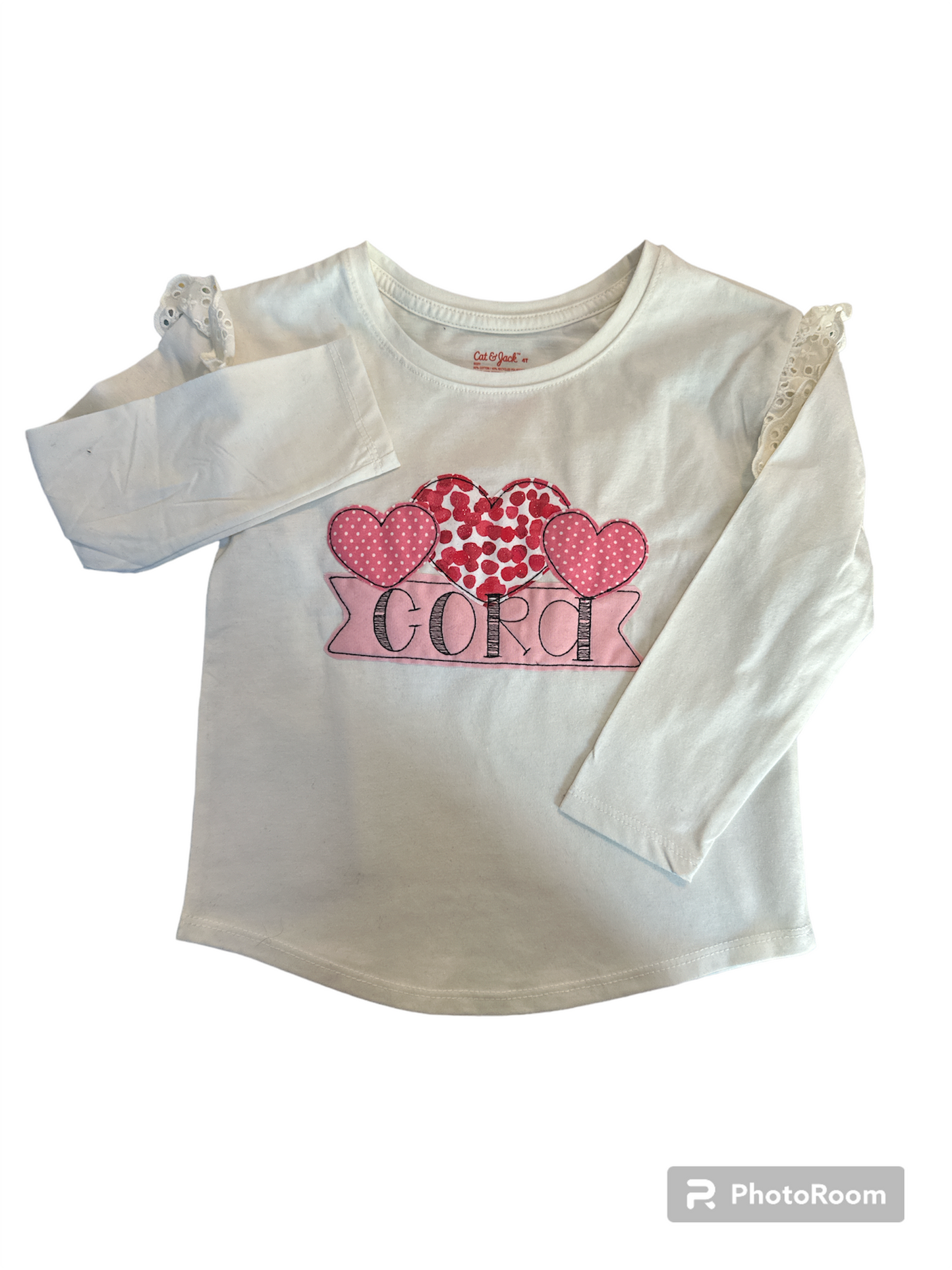 Girls 2024 Valentines Day Shirt