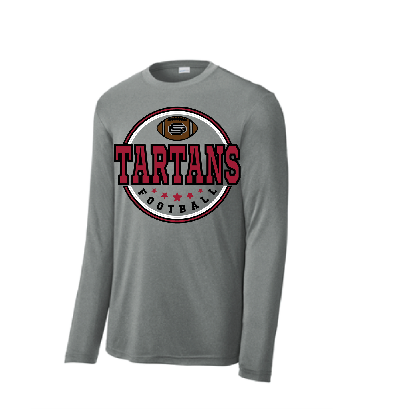 Tartan Football Long Sleeve Dri-Fit Shirt