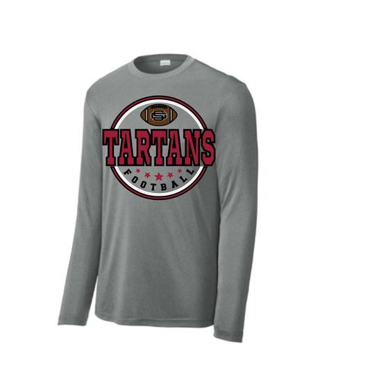 Tartan Football Long Sleeve Dri-Fit Shirt