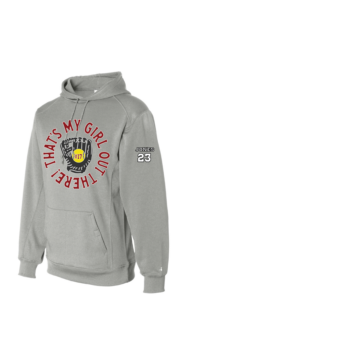 Scotia-Glenville Softball Fleece Hoodie- Adult Sizes