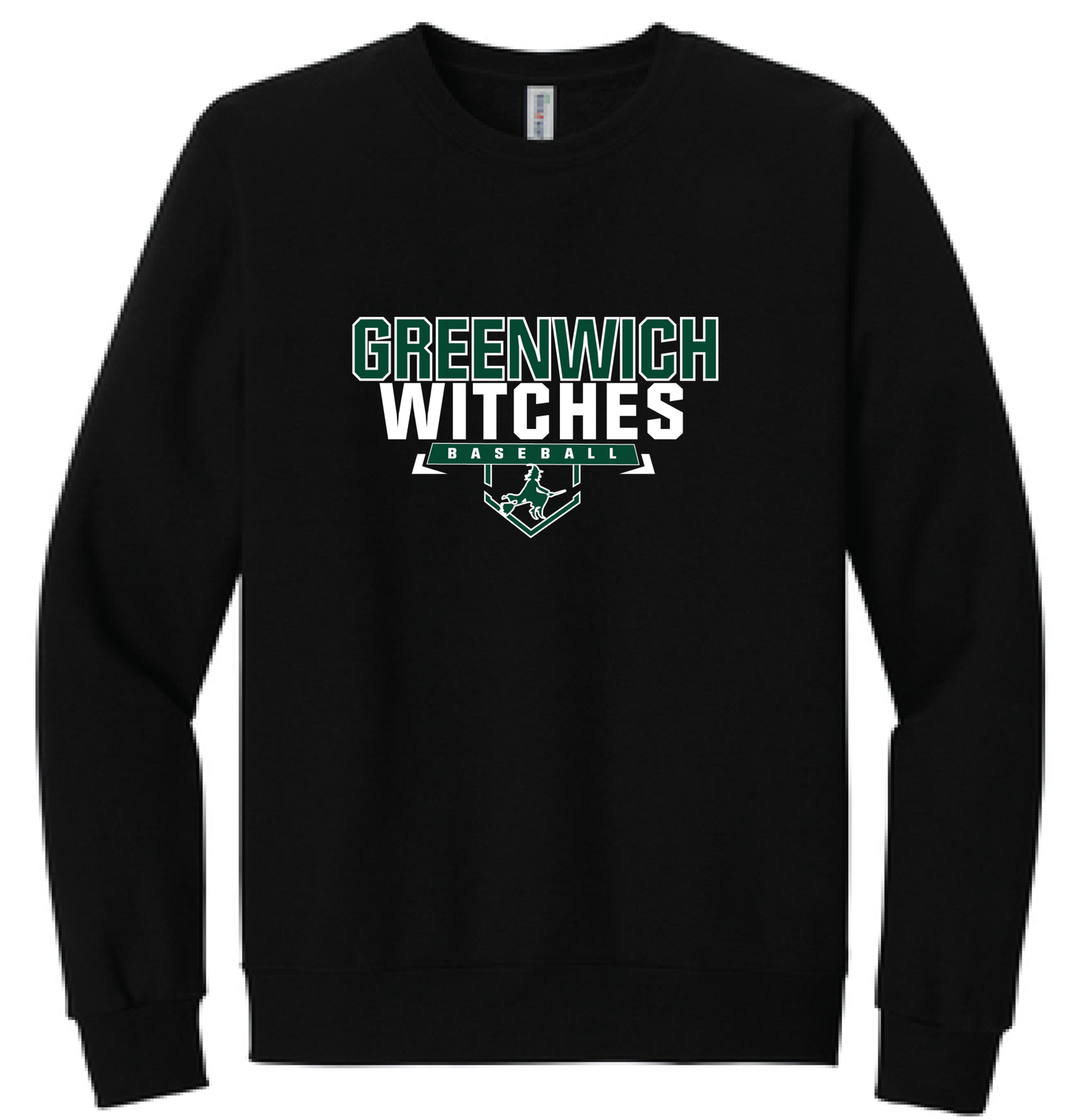 Greenwich Baseball Premium Blend Crewneck Sweatshirt