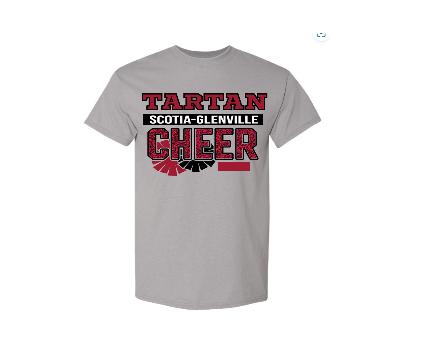 Tartan Cheer Short-Sleeve Shirt Youth Sizes