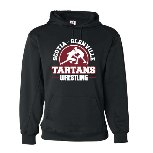 Scotia-Glenville Wrestling Performance Fleece Hooded Sweatshirt