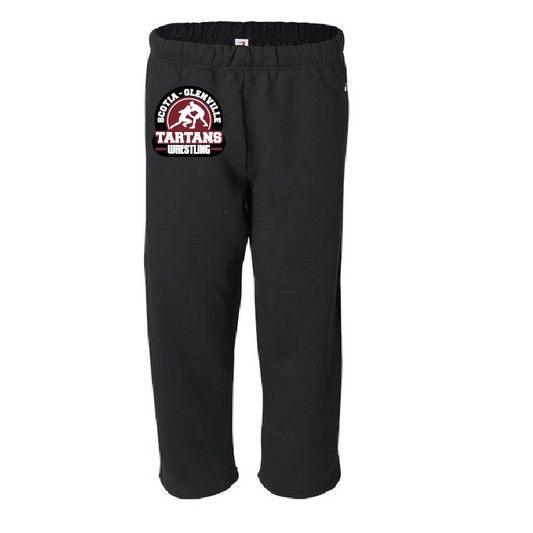 Scotia-Glenville Wrestling Open-Bottom Sweatpants