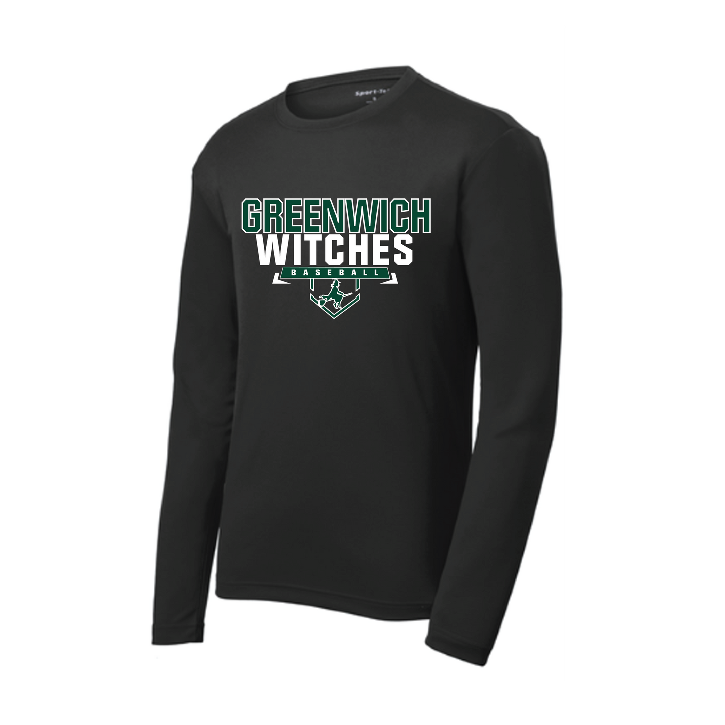 Greenwich Baseball Sport-Tek® PosiCharge® RacerMesh® Long Sleeve Tee