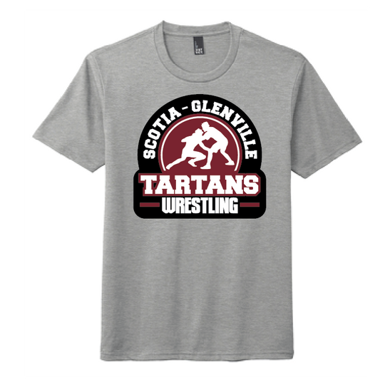 Scotia-Glenville Wrestling Tri-blend Tee