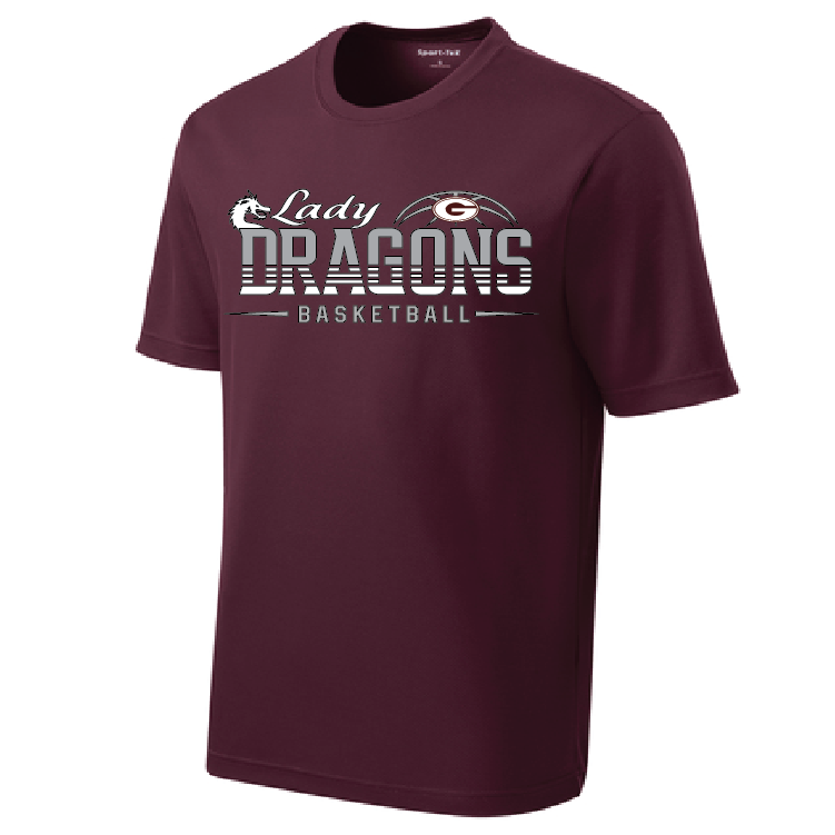 Lady Dragons Performance Mesh Tee