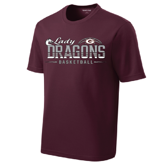 Lady Dragons Performance Mesh Tee