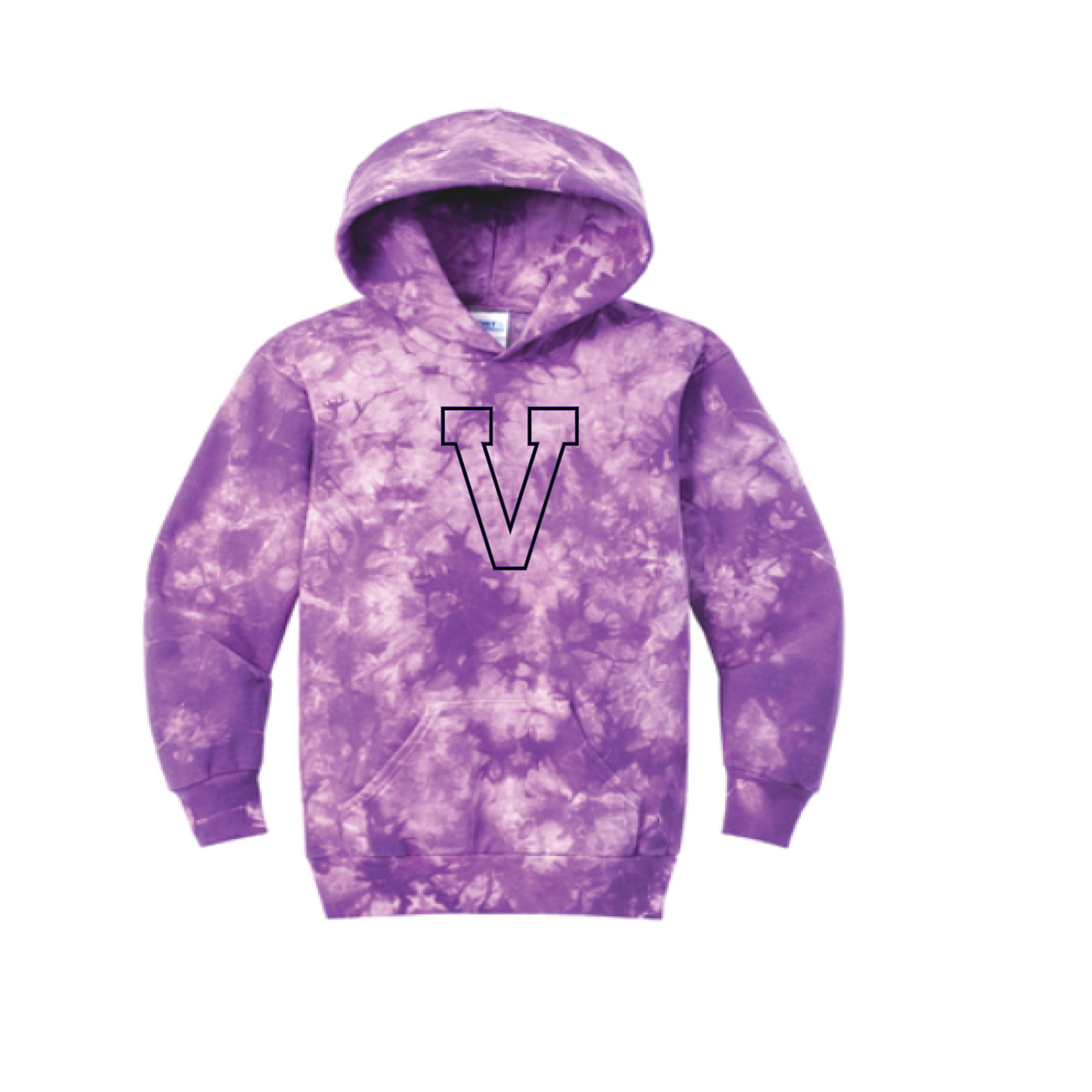 Voorheesville PTA Tie Die Hoodie