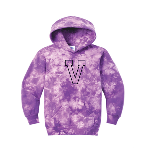 Voorheesville PTA Tie Die Hoodie