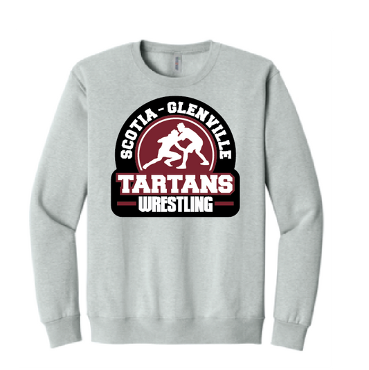 Scotia-Glenville Wrestling Premium Blend Crewneck Sweatshirt