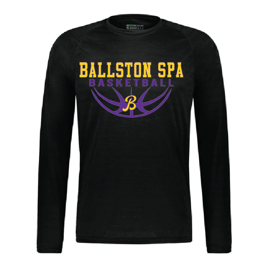 Ballston Spa Basketball Long Sleeve Performance Tee