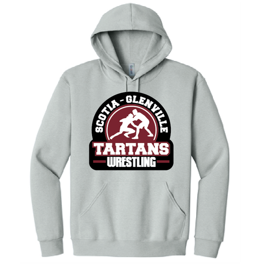 Scotia-Glenville Wrestling Premium Blend Pullover Hooded Sweatshirt