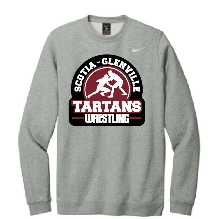 Nike Scotia-Glenville Wrestling Fleece Crew