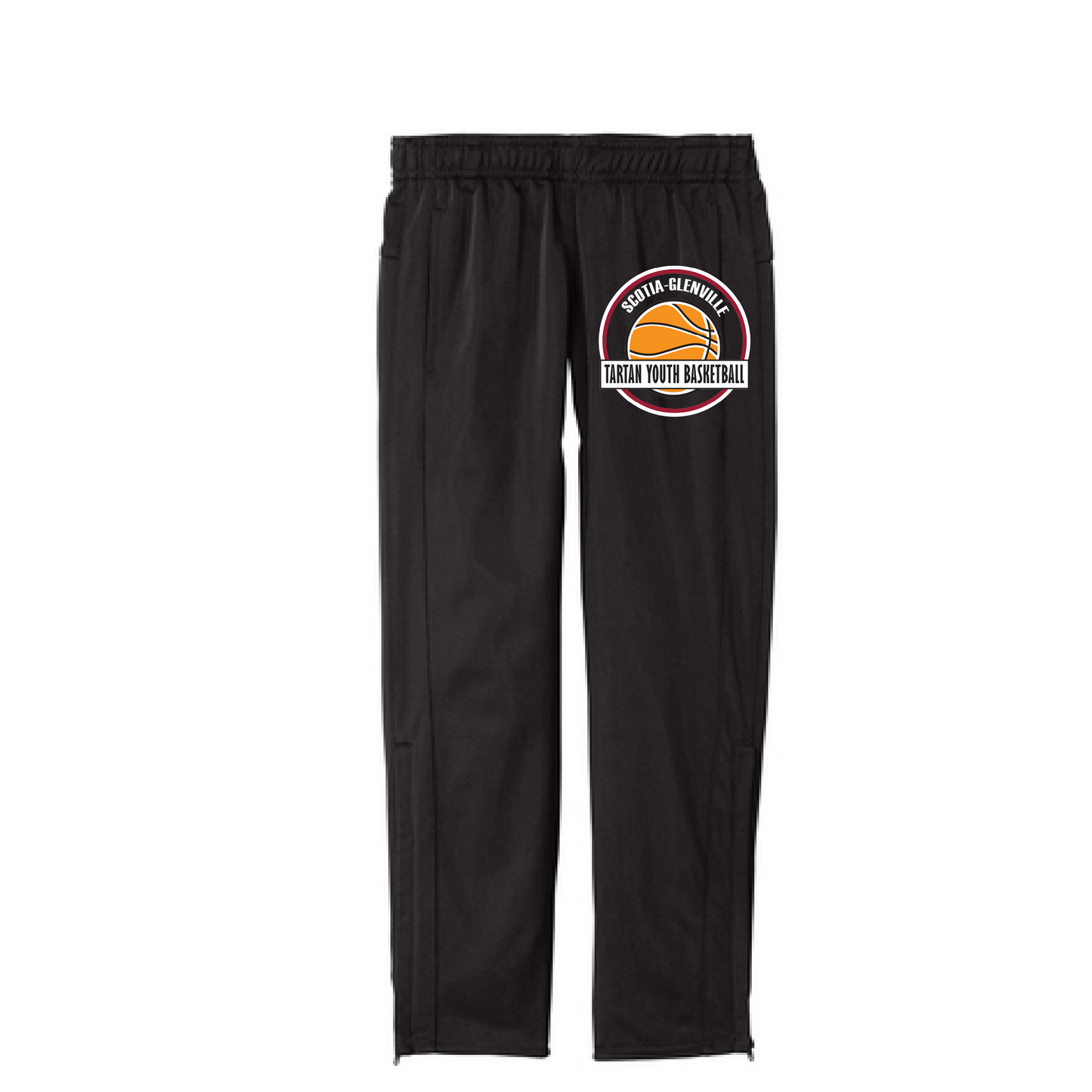 Youth Basketball Jogger with Zipper