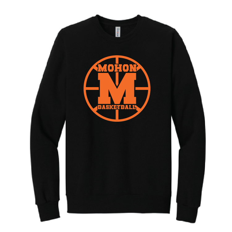 Mohon Basketball Premium Blend Crewneck Sweatshirt