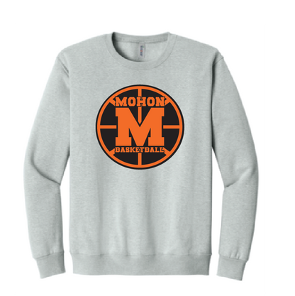 Mohon Basketball Premium Blend Crewneck Sweatshirt